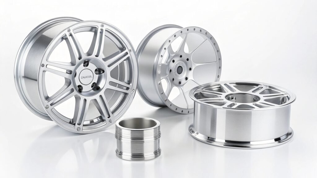A chart showing the wide range of ultimate tensile strength across different aluminum alloy series.